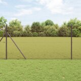 vidaXL Varjena žica Rdeča 1.5x10 m jeklo | Shoptok.si