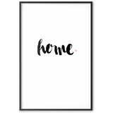  Plakat - Home and Dot 21x30 Crni okvir s margom | shoptok.hr
