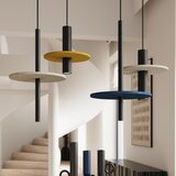 Sollux Tamno plava/bež metalna viseća svjetiljka ø 30 cm Olisa – | shoptok.hr