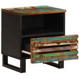  Noćni ormarić 40 x 34 x 46 cm od masivnog obnovljenog drva | shoptok.hr