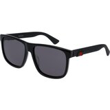 Gucci GG0010S 001 L (58) Črna/Siva Cene