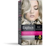 Aura EKSPLICITNA BOJA KOSE 9.2 NOVA svijetlo platinasto plava Cijene