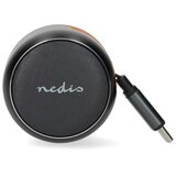 Nedis CCH1C1A60WBK - Auto punjač sa uvlačivim kablom PD 30W 2xUSB-C + 1xUSB-A | Eponuda.com