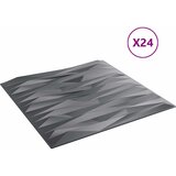  Zidne panele 24 pcs Siva od kamena 50 x 50 cm XPS pjena | Eponuda.com