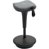 Vinsetto pisarniški stolček umetna masa, najlon 34D x 34Š x 65,5–83,5V cm Siva, (5000242951) | Shoptok.si