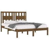  Za krevet od masivne borovine boja meda 200 x 200 cm | shoptok.hr