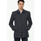 Dewberry PLT8206 MEN'S COAT-PATTERNED NAVY BLUE | shoptok.hr