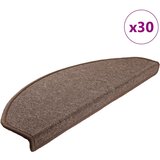 vidaXL Prostirke za stepenice 30 kom kavano smeđe 65x24x4 cm Cijene