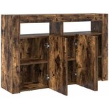  Kreveta Dimljeni hrast 116 x 30 x 75 cm Konstruirano drvo | shoptok.hr