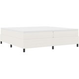  Krevetna platforma Krema 200 x 200 cm Kordura tekstil | shoptok.hr