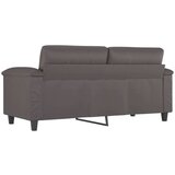  Dvosjed od tkanine siva 140 cm od umjetne kože | shoptok.hr