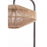 Light & Living Mat crna/u prirodnoj boji stojeća svjetiljka s tekstilnim sjenilom (visina 164 cm) Lyra – | shoptok.hr