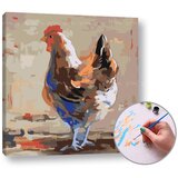  Slikanje po brojevima SUNCE NA DVORIŠTU - mala težina | shoptok.hr