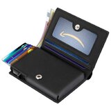INF Držalo za kartico denarnice z RFID zaščito Pravo usnje Black, (21275419) | Shoptok.si