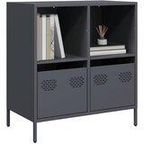 vidaXL Komoda antracit 68x39x73,5 cm od hladno valjanog čelika | shoptok.hr