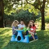 vidaXL Dječja klupa za piknik 89 5 x 84 5 x 48 cm od polipropilena Cijene