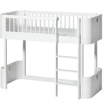 Oliver Furniture® krevet na kat mini+ low loft bed 60x160 white Cijene