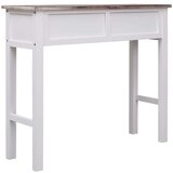  Konzolna mizica rjava 90x30x77 cm les, (20711339) | Shoptok.si