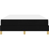 Box spring krevet Crna i smeđa 140 x 190 cm | shoptok.hr