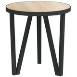 vidaXL Stolić za čaj boja hrasta sonome Ø 35 cm MDF | shoptok.hr