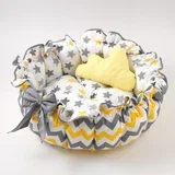 soft baby podloga za igru grey-yellow TR-PLAYMAT