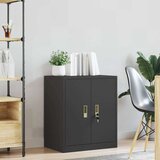  Omarica za shranjevanje Črna 60 x 40 x 70 cm Jeklo, (5000152660) | Shoptok.si