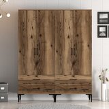 Hanah home Hanah kućni ormar Kumsal TT 160x47.5x201.4cm Orah | Eponuda.ba