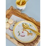 Bloomingville Mini Žuti /krem dječji tanjur od kamenine ø 16 cm Celebrate – | shoptok.hr