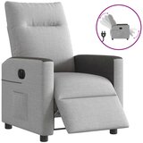 Maison Chic Električni naslanjač - Relax naslanjač sivo blago, (22062614) | Shoptok.si