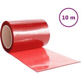  Zavjesa za vrata crvena 300 mm x 2,6 mm 10 m PVC | shoptok.hr