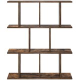  Polica na zidu Dimljeni hrast 80 x 20 x 96 cm Konstruirano drvo | shoptok.hr