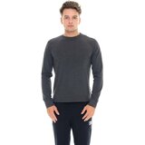 Leone 1947 Majice z dolgimi rokavi Man T-Shirt Long Sleeves Small Logo Siva Cene