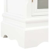  Komoda od masivne borovine bijela 70 x 28 x 70 cm | shoptok.hr