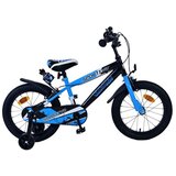 Volare dječji bicikl Sportivo 16" crno-plavi s dvije ručne kočnice | shoptok.hr