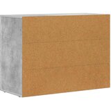  Kreveta Betonski sivi 80.5 x 35 x 59 cm Konstruirano drvo | shoptok.hr
