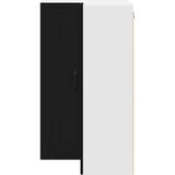  Zidni kuhinjski ormarić Crna 57 x 57 x 100 cm Konstruirano drvo | shoptok.hr