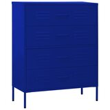  Ladičar modri 80 x 35 x 101,5 cm čelični | shoptok.hr