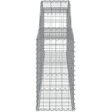  Lučne gabionske košare 10 kom 300x30x60/80 cm pocinčano željezo | Eponuda.ba