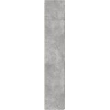 Ormarić za pohranu boja betona 70x42,5x225 cm konstruirano drvo | shoptok.hr