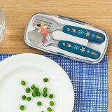 REX International Plavi dječji pribor za jelo 2 kom od nehrđajućeg čelika Fairies in the Garden – | shoptok.hr