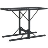  3-dijelni bistro set s jastucima crni od poliratana | shoptok.hr