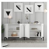 Hanah home komoda lyon 79 white black Cene