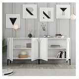 Hanah home Konzolni sto Lyon 79, 180x79x35 cm, Bijela | Eponuda.ba