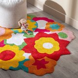 Ixia Pamučni dječji tepih ø 100 cm Flowers – | shoptok.hr