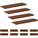  Stepenica 12 kom. 90 x 30 x 2 cm Tamno smeđa | shoptok.hr