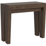 Ityhome 90 x 77 konzolna miza rjava, (20847610) Cene