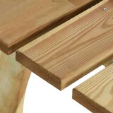  5-dijelni vrtni blagovaonski set od impregnirane borovine | shoptok.hr