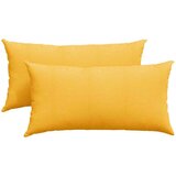 vidaXL jastučići za sofu 2 pcs svijetlo žuta 80 x 40 cm | shoptok.hr