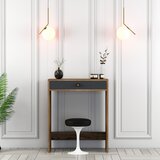 Hanah home Stol za šminkanje 70x40x84.7cm Orah | Eponuda.ba