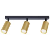  Brilagi - Plafonsko spot svetlo SELE GOLDEN 3xGU10/30W/230V crno/zlatno | Eponuda.com